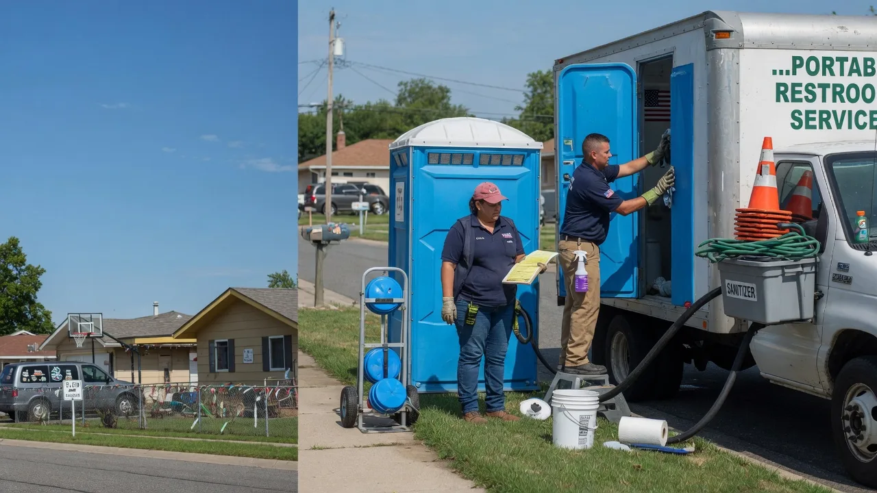 Porta Potty Rental in Pleasant Lake, IN near me